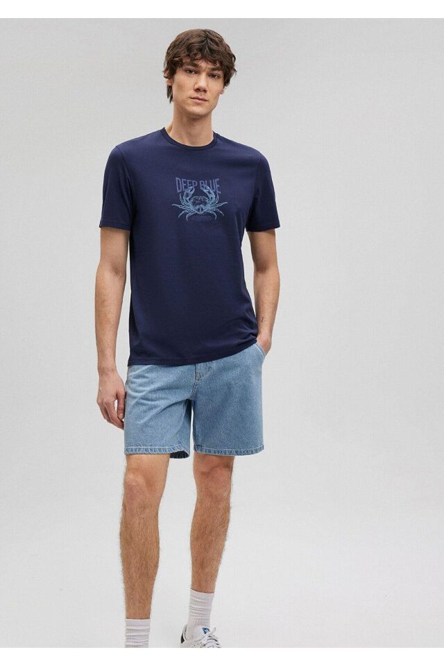 MAVİ ERKEK DEEP BLUE TİŞÖRT Koyu Lacivert 0612032-84371
