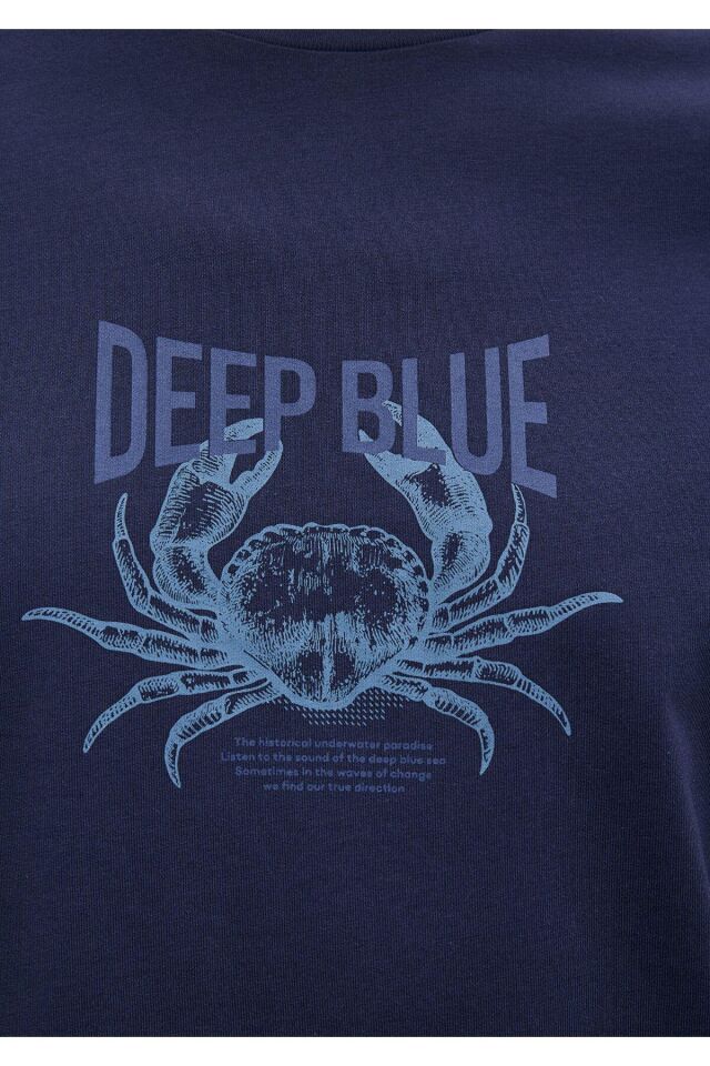 MAVİ ERKEK DEEP BLUE TİŞÖRT Koyu Lacivert 0612032-84371