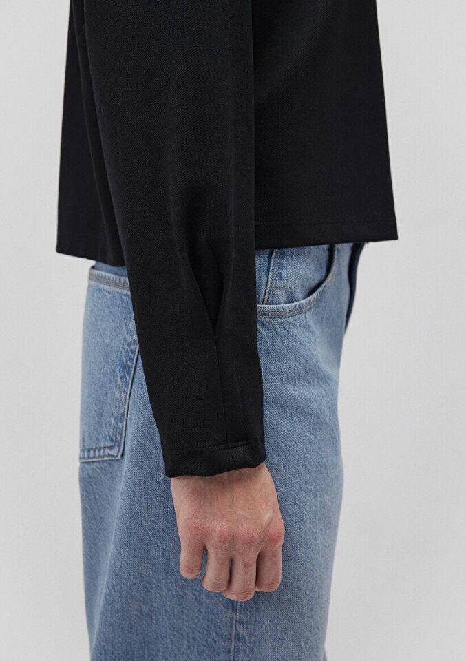 MAVİ KADIN BISIKLET YAKA SWEATSHIRT Siyah 1S10150-900