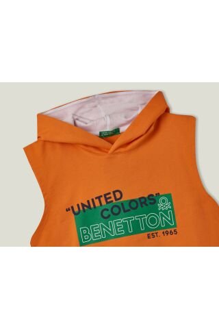BENETTON ERKEK ÇOCUK SWEAT BNT-B228 TOP TURUNCU - 11-12
