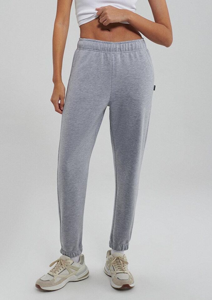 MAVİ KADIN EŞOFMAN ALTI Gri Melanj 1600823-34686