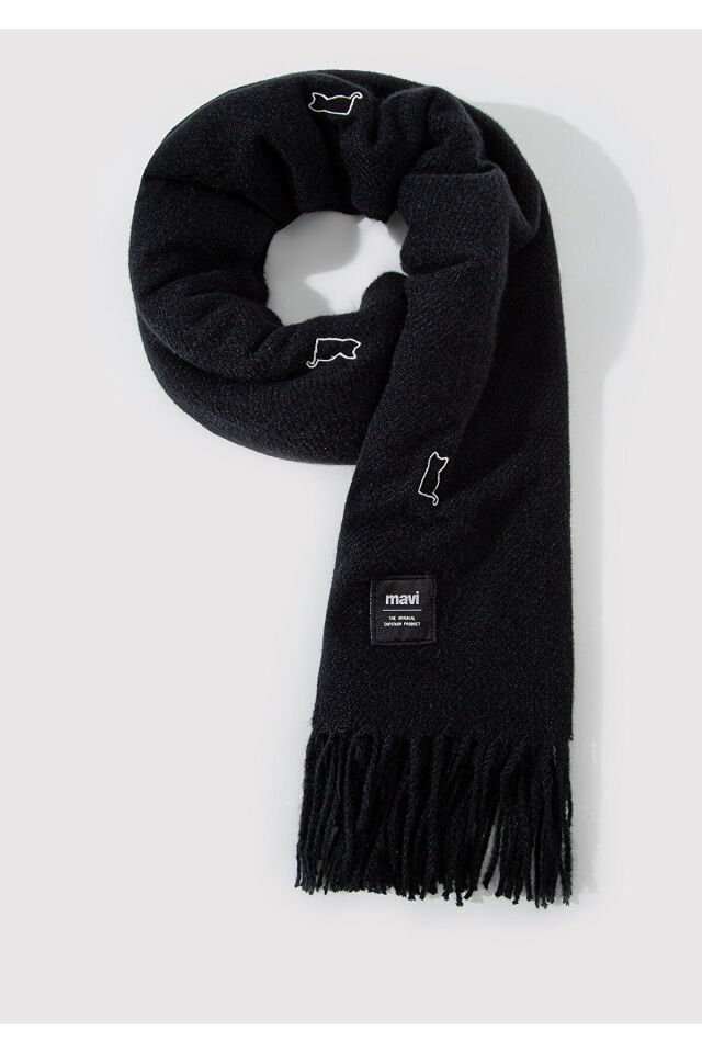 MAVİ KADIN ATKI Siyah 1911730-900