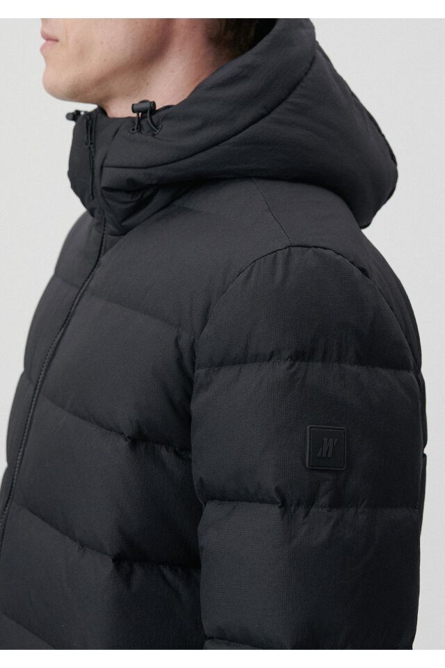 MAVİ ERKEK KAPÜŞONLU CEKET Jet Siyah 0110193-71379