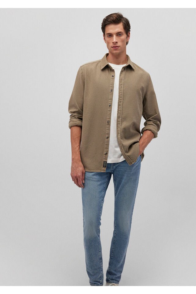 MAVİ ERKEK UZUN KOL GÖMLEK Seneca Rock 0211247-70360