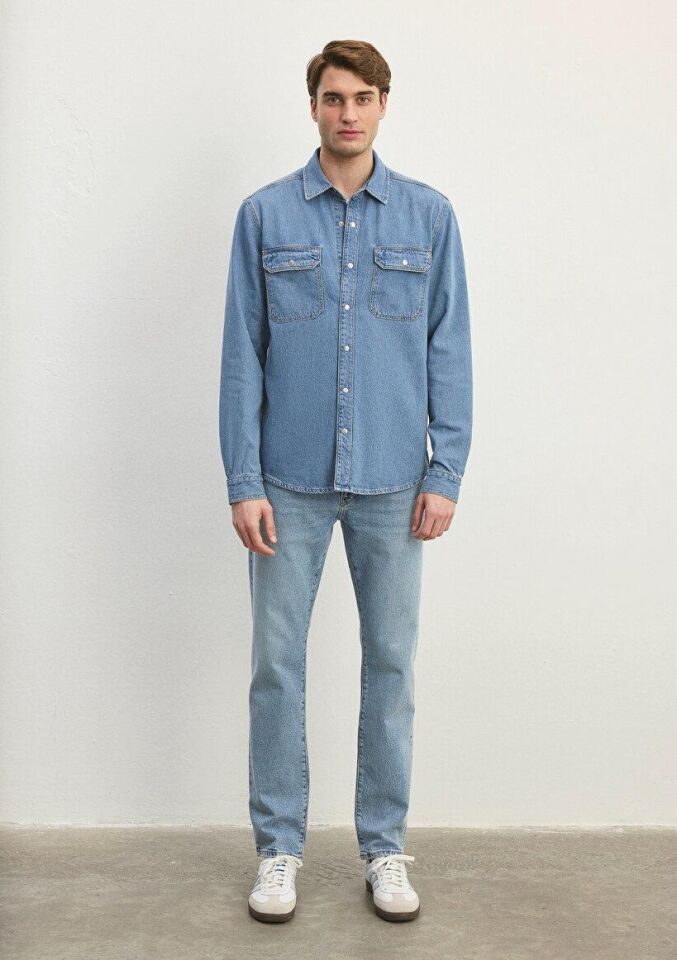 MAVİ ERKEK PARKER True Blue Vintage Denim 021521-86621