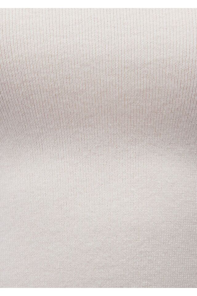 MAVİ KADIN BİSİKLET YAKA KAZAK Kırık Beyaz 1710474-70057