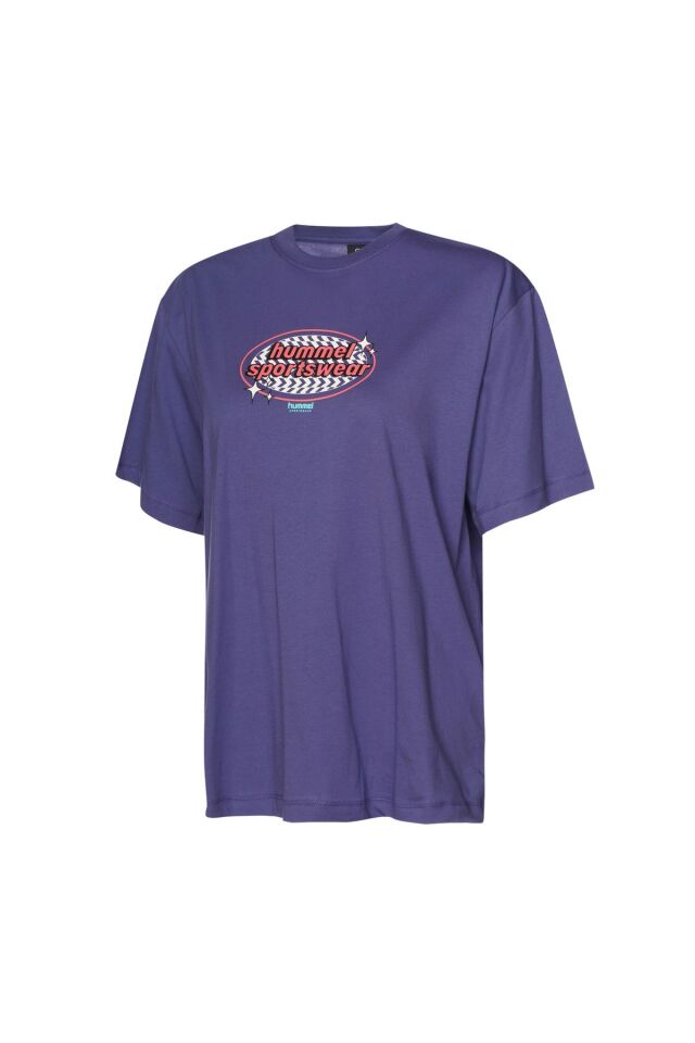 HUMMEL KADIN KISA KOL T-SHIRT HMLPATEZ OVERSIZE T-SHIRT S/S 912150