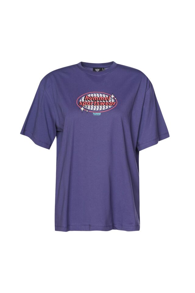 HUMMEL KADIN KISA KOL T-SHIRT HMLPATEZ OVERSIZE T-SHIRT S/S 912150