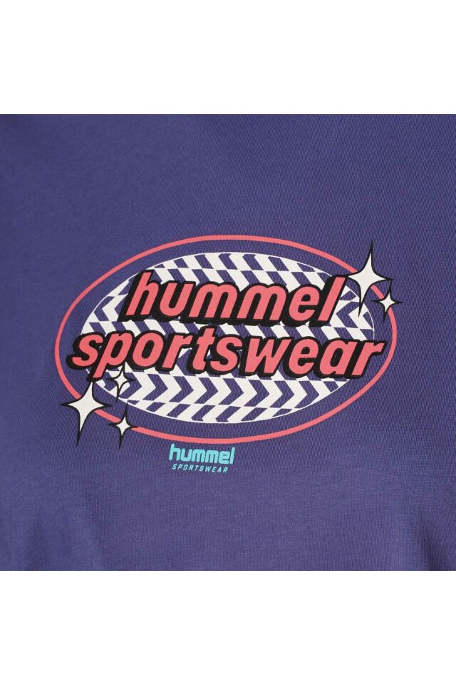 HUMMEL KADIN KISA KOL T-SHIRT HMLPATEZ OVERSIZE T-SHIRT S/S 912150