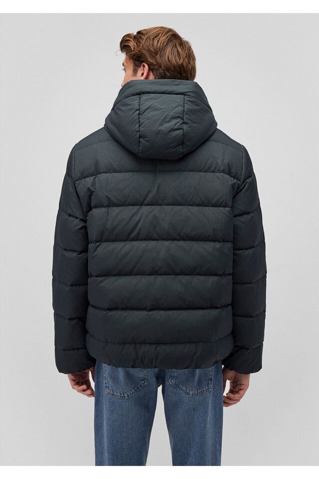 MAVİ ERKEK KAPÜŞONLU CEKET Darkest Spruce 0110193-71539