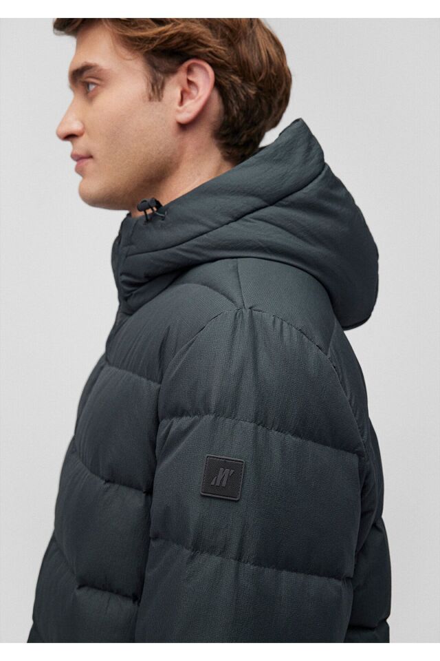 MAVİ ERKEK KAPÜŞONLU CEKET Darkest Spruce 0110193-71539