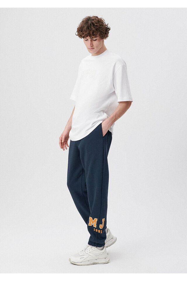 MAVİ ERKEK MJ BASKILI EŞOFMAN ALTI Gece Lacivert 0010224-70490