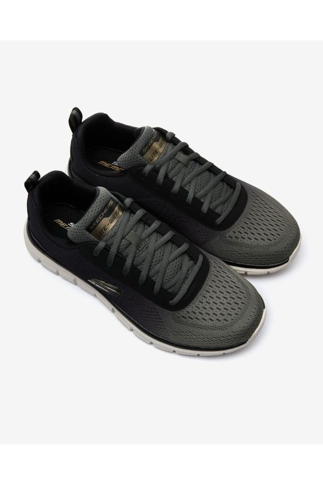 SKECHERS ERKEK ZEYTİN YEŞİLİ/SİYAH TRACK-RIPKENT SPOR AYAKKABI 232399 OLBK