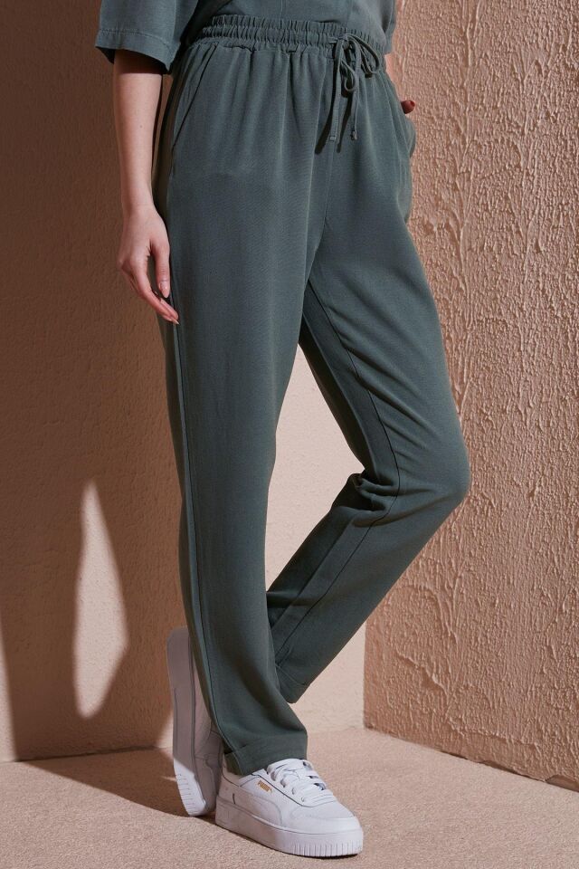 FASHION FRIENDS KADIN BELİ LASTİKLİ PANTOLON 25Y0550K1