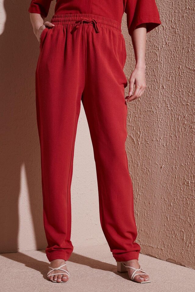FASHION FRIENDS KADIN BELİ LASTİKLİ PANTOLON 25Y0550K1
