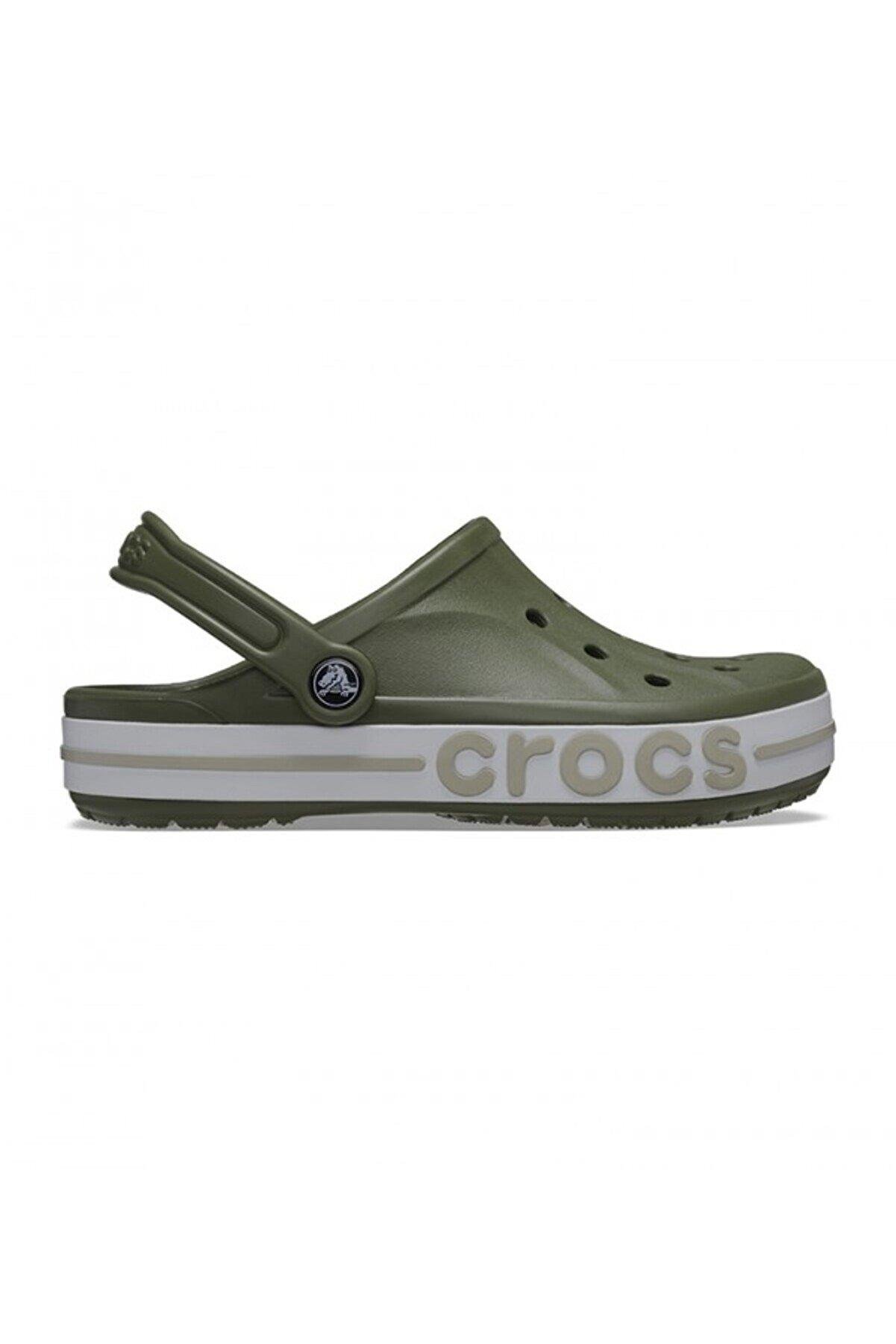 CROCS UNISEX BAYABAND CLOG TERLİK 205089-3TQ YEŞİL - 45-46