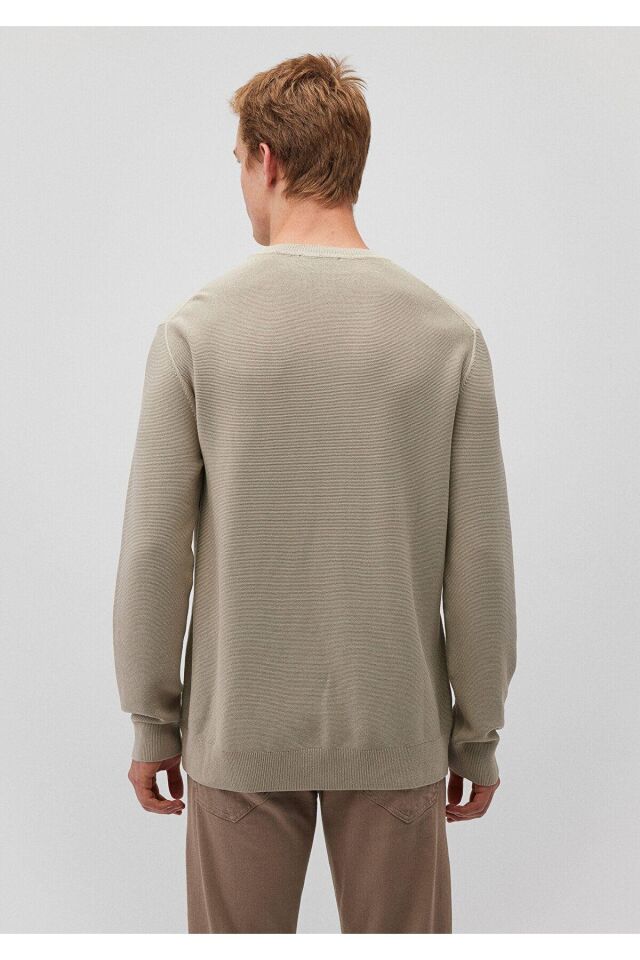 MAVİ ERKEK KAZAK Taş Gri 0710197-70146