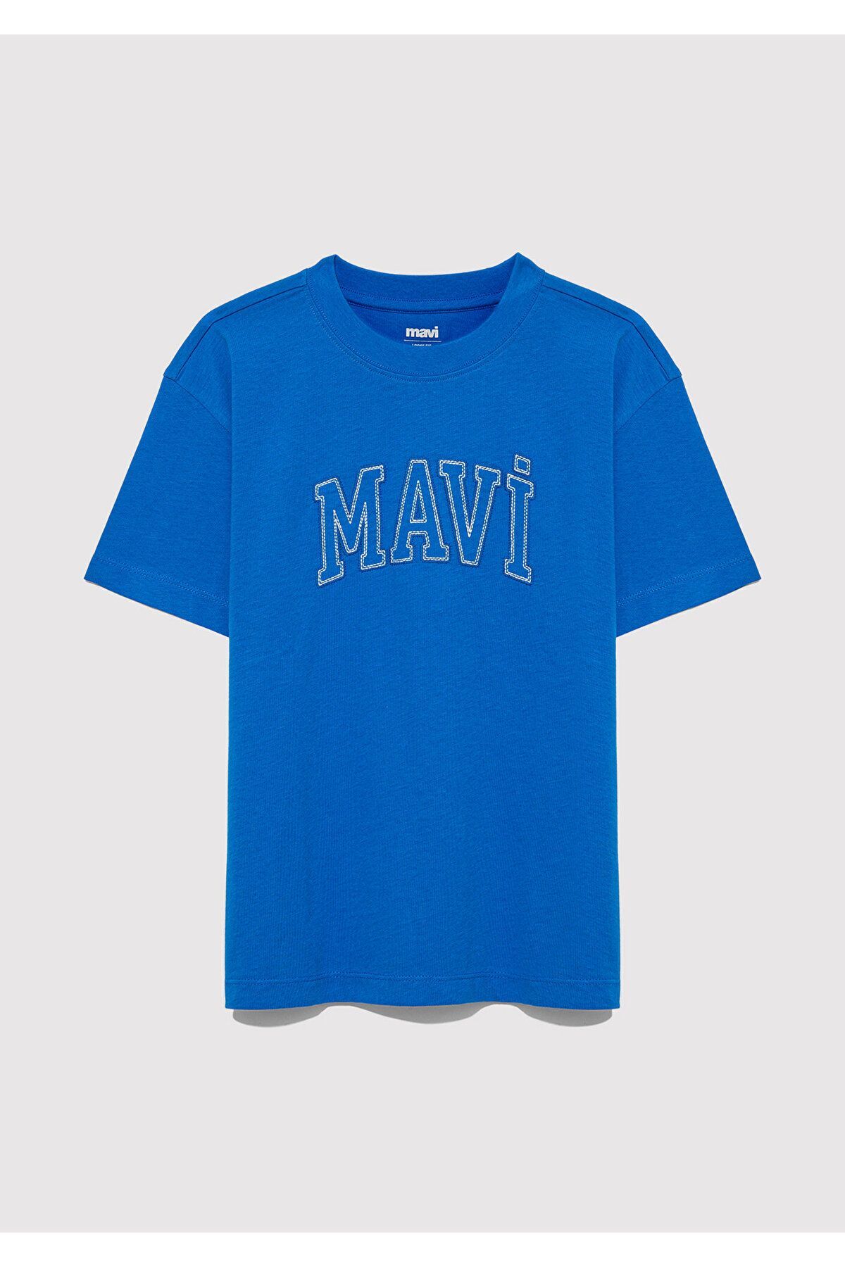 MAVİ ÇOCUK MAVİ LOGO NAKIŞLI TİŞÖRT Parlak Saks Mav 6610214-70914