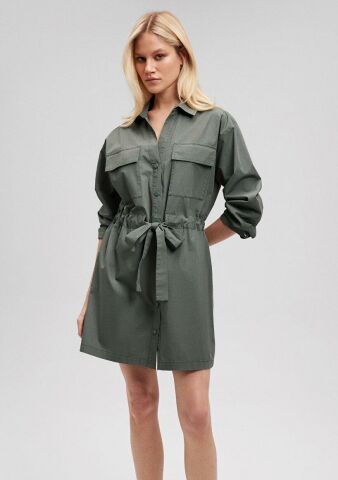 MAVİ KADIN MINI ELBİSE Açık Haki 1310439-80692