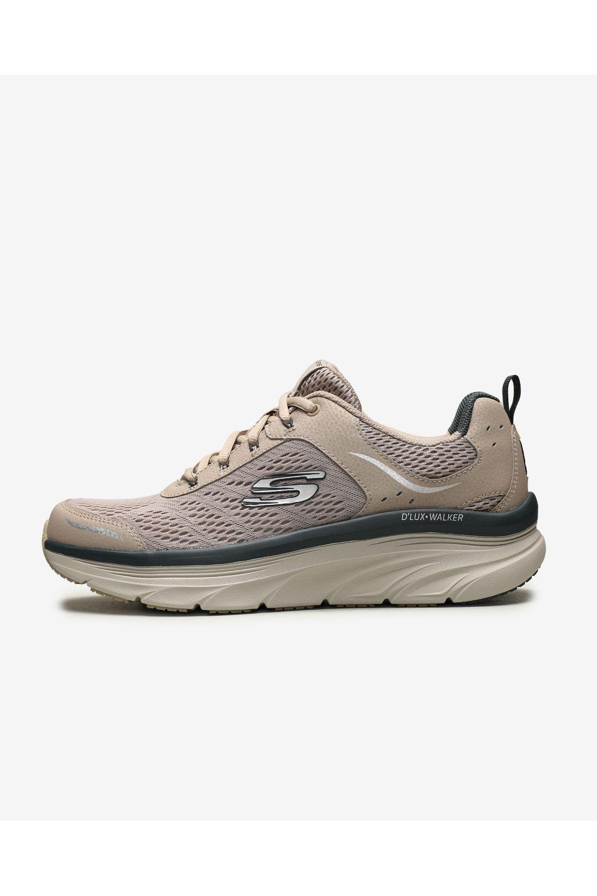 SKECHERS ERKEK BEJ D'LUX WALKER SPOR AYAKKABI 232044 TPE