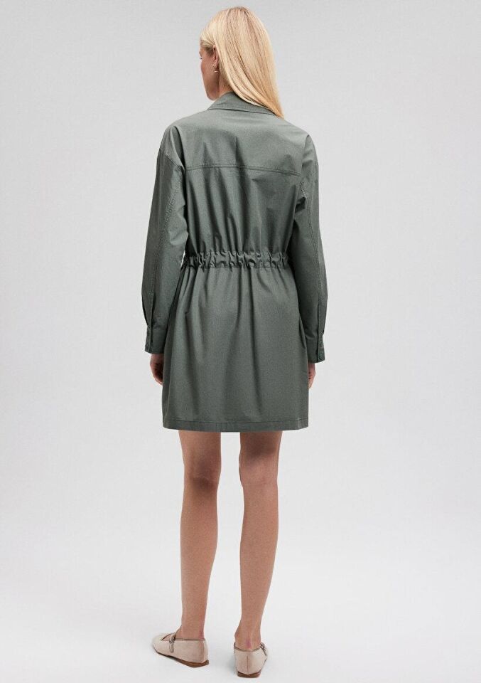 MAVİ KADIN MINI ELBİSE Açık Haki 1310439-80692 YEŞİL - M