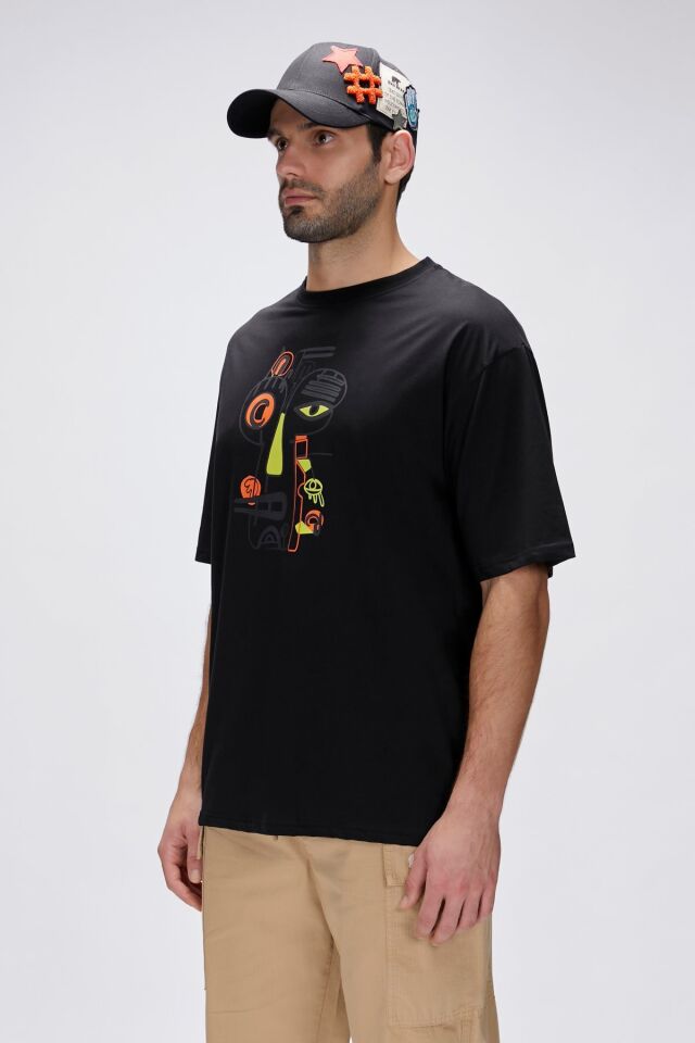 BAD BEAR ERKEK COLLIS OS TİŞÖRT 25.01.07.020