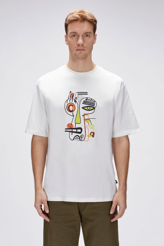 BAD BEAR ERKEK COLLIS OS TİŞÖRT 25.01.07.020