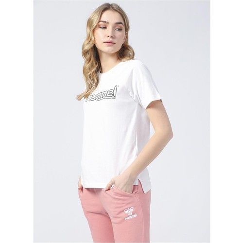 HUMMEL KADIN KISA KOL T-SHIRT hmlT-NONI 2.0 T-SHIRT 911559