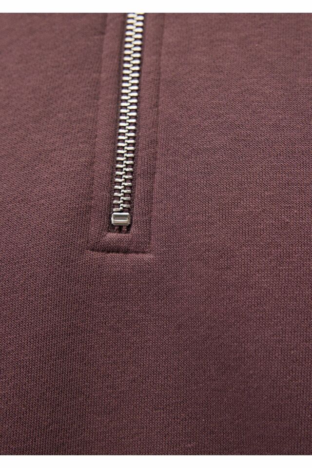MAVİ ERKEK YARIM FERMUARLI SWEATSHIRT Huckleberry 0S10016-70260
