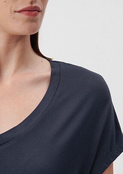 MAVİ KADIN BASIC V YAKA PENYE Gece Mavisi 167714-85315