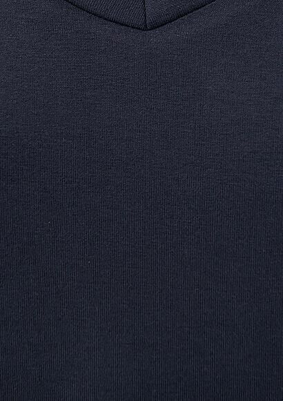 MAVİ KADIN BASIC V YAKA PENYE Gece Mavisi 167714-85315