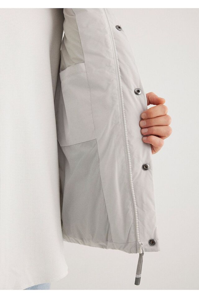 MAVİ ERKEK YELEK Açık Gri 0110306-70074