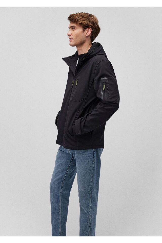 MAVİ ERKEK KAPÜŞONLU CEKET Siyah 0110264-900