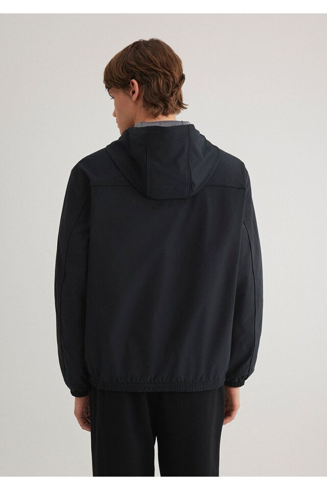 MAVİ ERKEK KAPÜŞONLU CEKET Siyah 0110569-900
