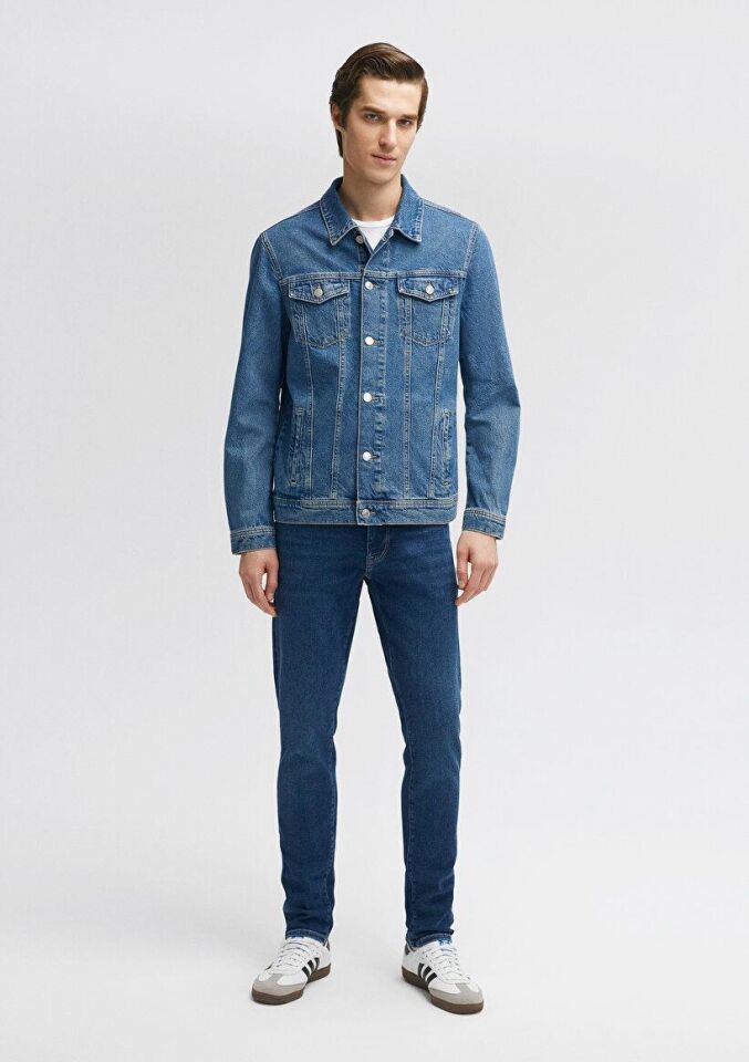 MAVİ ERKEK FRANK Used Blue denim 0115280974