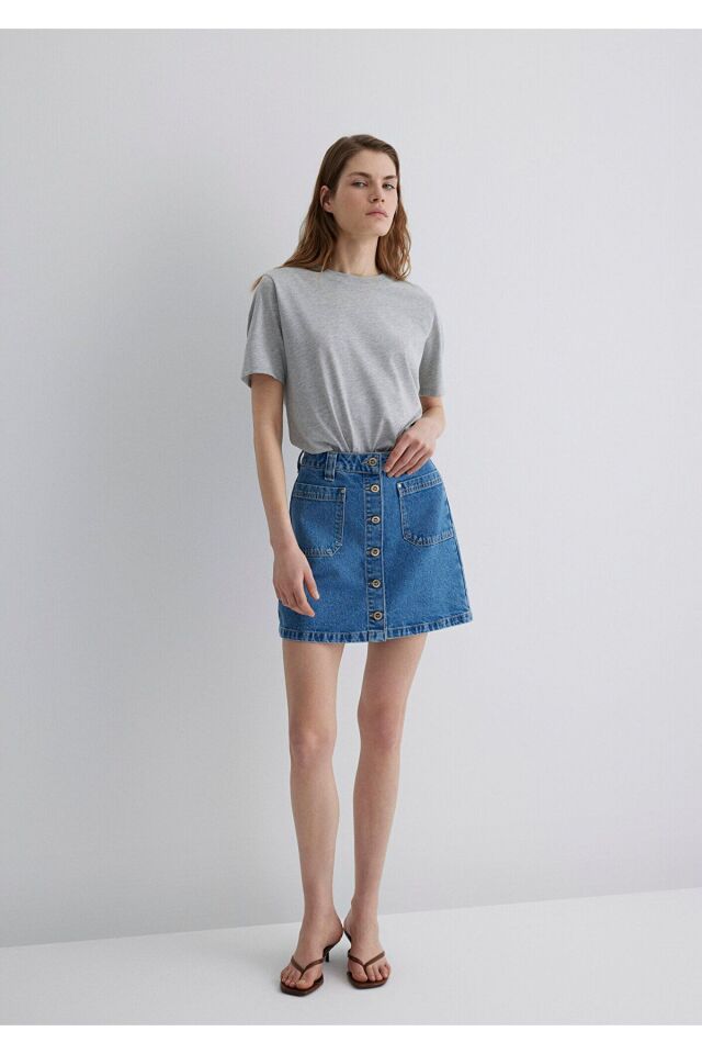 MAVİ KADIN SILVANA Mid Blue Gold Premium 1310404-89219