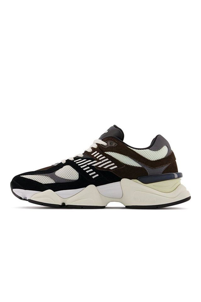 NEW BALANCE KADIN 9060 BLACK CASTLEROCK GREY SPOR AYAKKABI U9060BRN