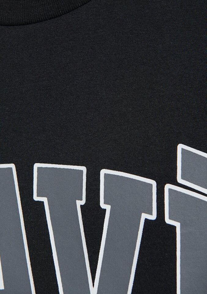 MAVİ ERKEK MAVİ LOGO TİŞÖRT Siyah 0611711-900 SİYAH - L