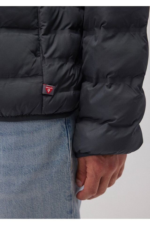 MAVİ ERKEK KAPÜŞONLU CEKET Koyu Deniz Mavi 0110295-80776