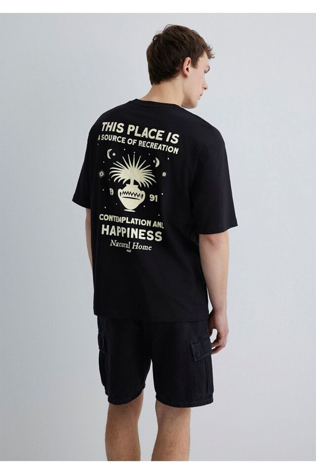 MAVİ ERKEK THIS PLACE IS TİŞÖRT Siyah 0612670-900