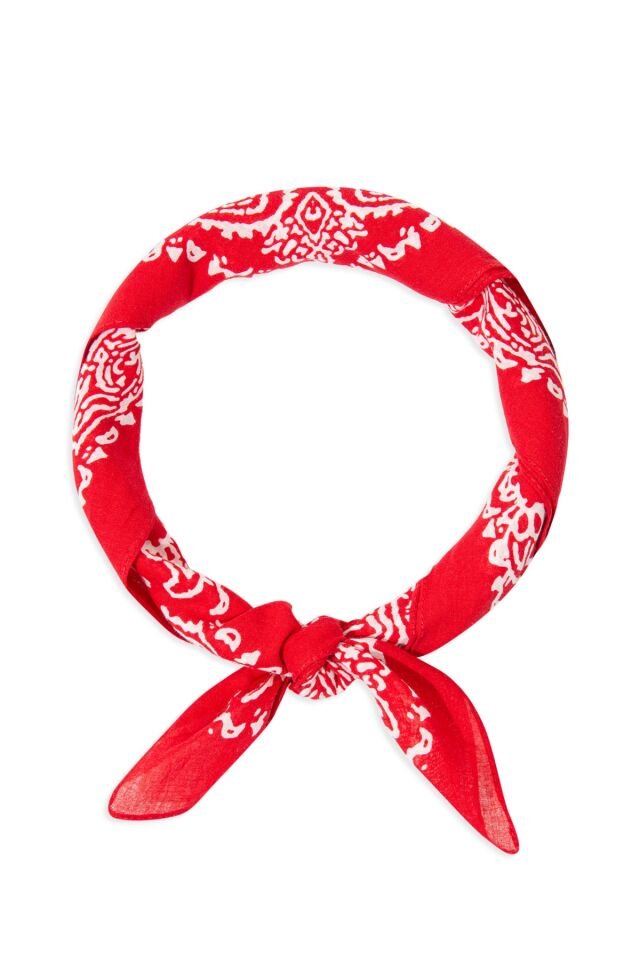 MAVİ KADIN BANDANA Canlı Kırmızı 197822-32334