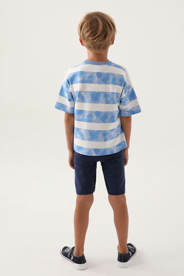 U.S. POLO ASSN KİDS ERKEKÇOCUK BERMUDA TAKIM US1703-4
