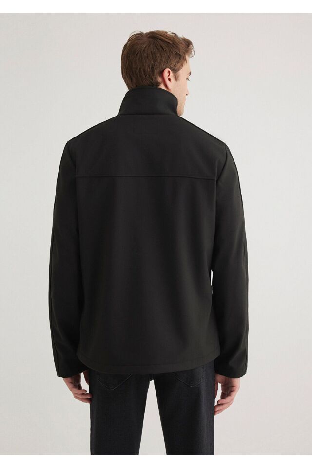 MAVİ ERKEK DİK YAKA CEKET Siyah 0110339-900