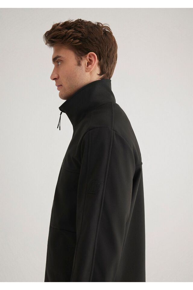 MAVİ ERKEK DİK YAKA CEKET Siyah 0110339-900