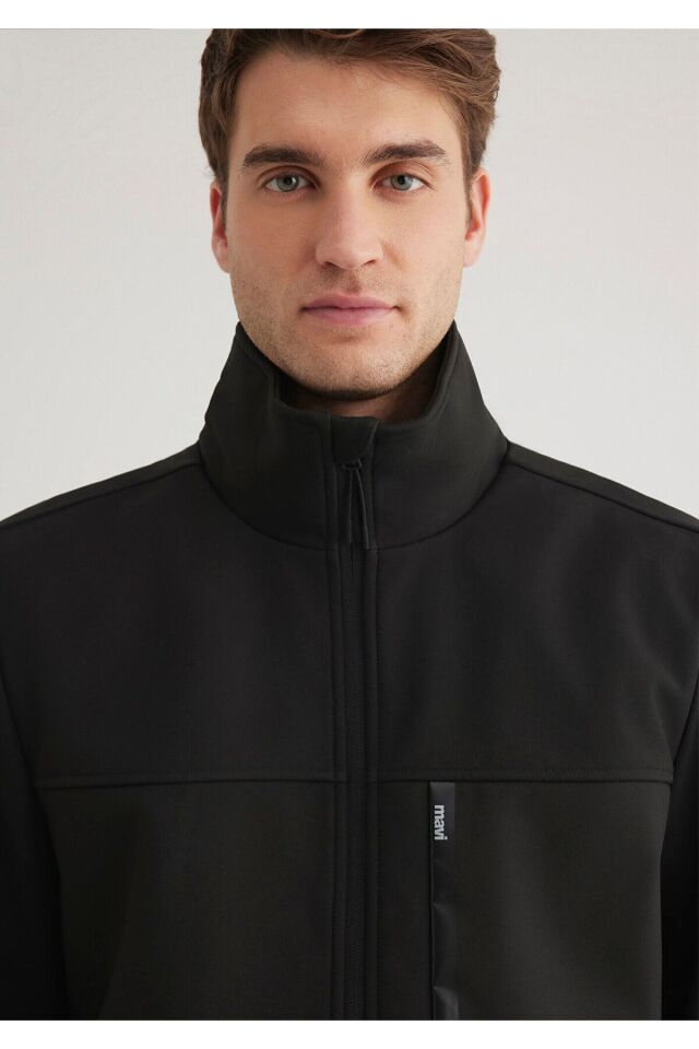 MAVİ ERKEK DİK YAKA CEKET Siyah 0110339-900