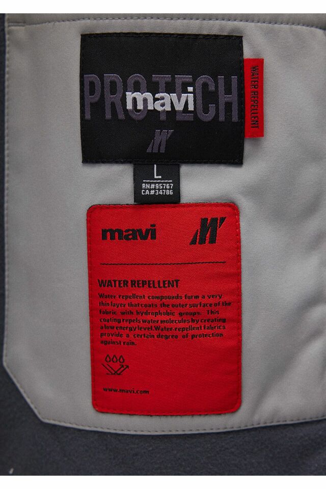 MAVİ ERKEK DİK YAKA CEKET Açık Gri 0110361-70075