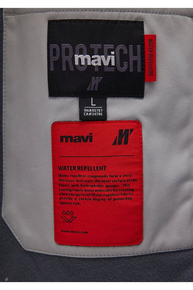 MAVİ ERKEK DİK YAKA CEKET Açık Gri 0110361-70075