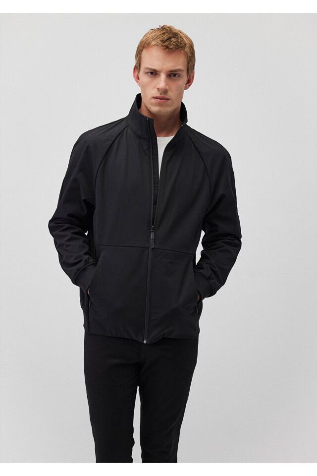 MAVİ ERKEK DİK YAKA CEKET Siyah 0110361-900