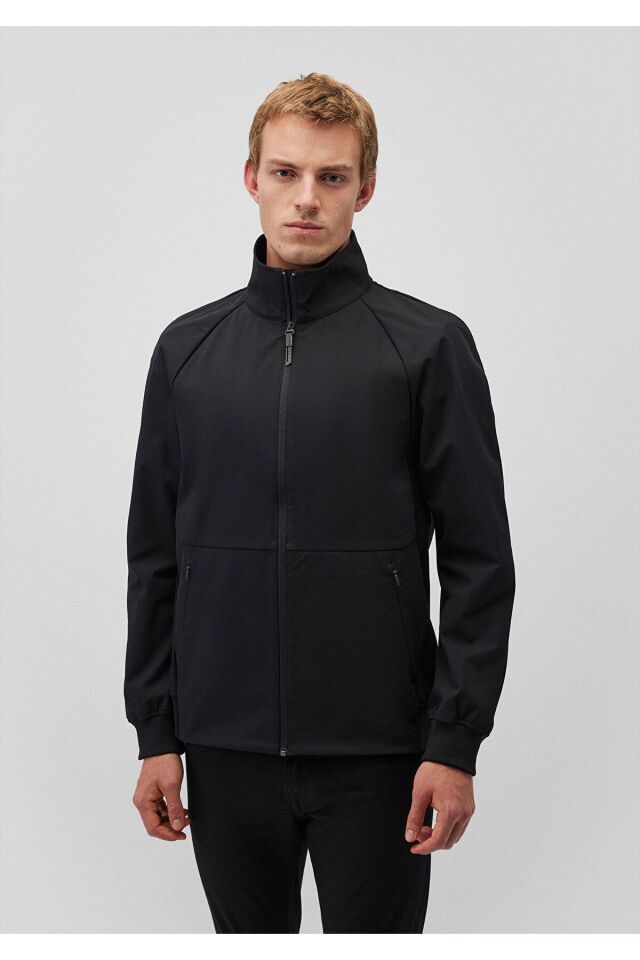 MAVİ ERKEK DİK YAKA CEKET Siyah 0110361-900