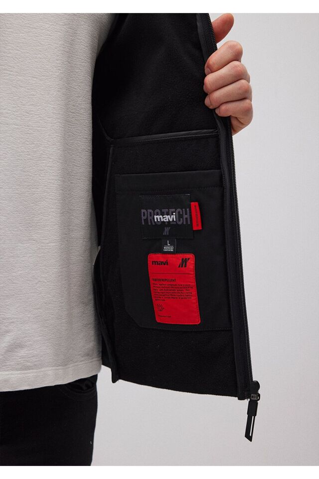 MAVİ ERKEK DİK YAKA CEKET Siyah 0110361-900